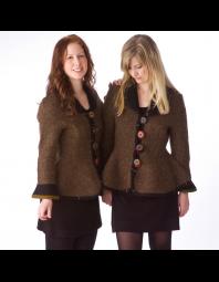 Norah Curtis: Sable Peplum Jacket